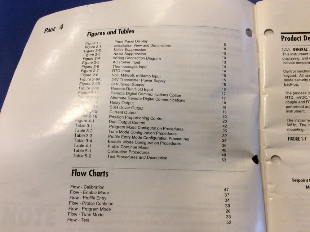 MIC 6000 Series Temperature Process Controller installation manual