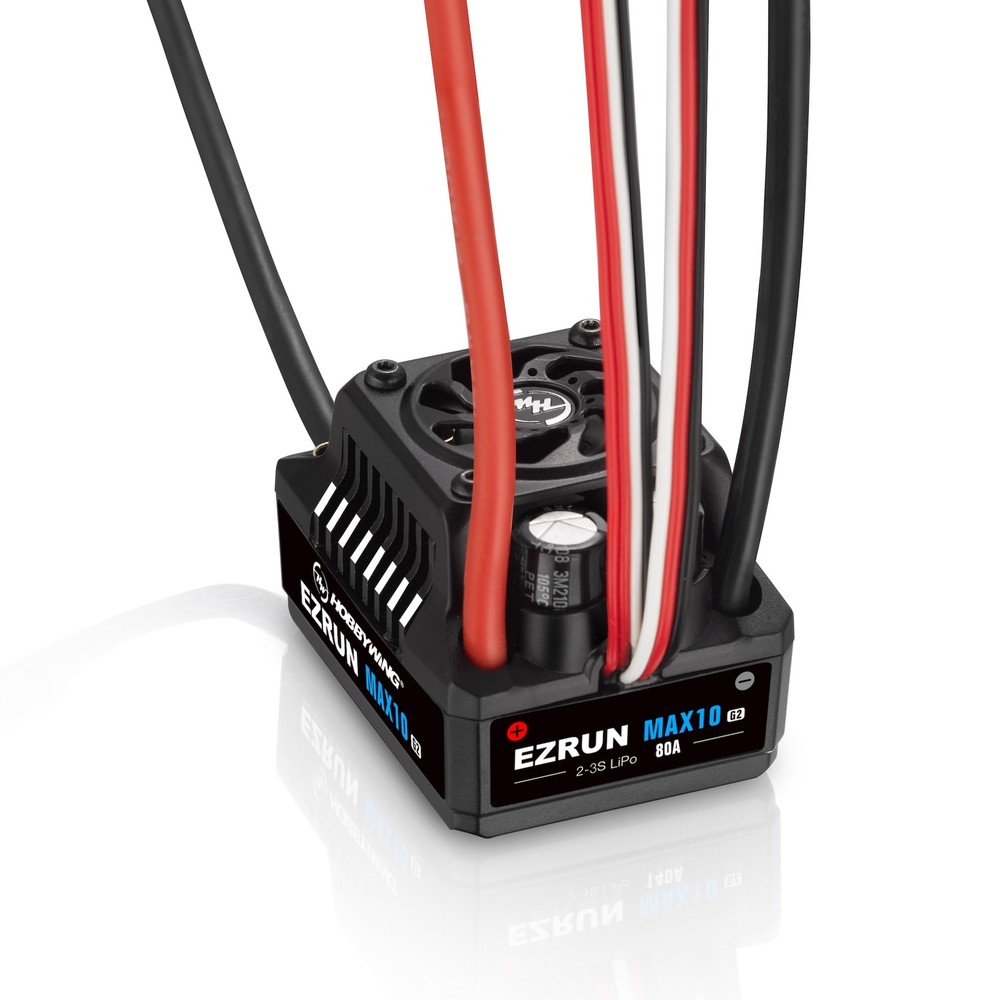 Hobbywing Ezrun Max10 G2 ESC 80A w/XT60 Plug 30102604