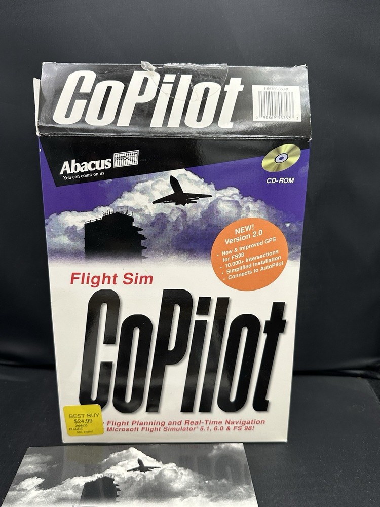 Abacus CoPilot Version 2.0 for Microsoft Flight Simulator 5.1, 6.0, & FS 98