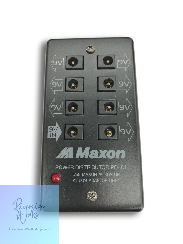 MAXON PD-01 Power Supply for Guitar Effects Pedals JP