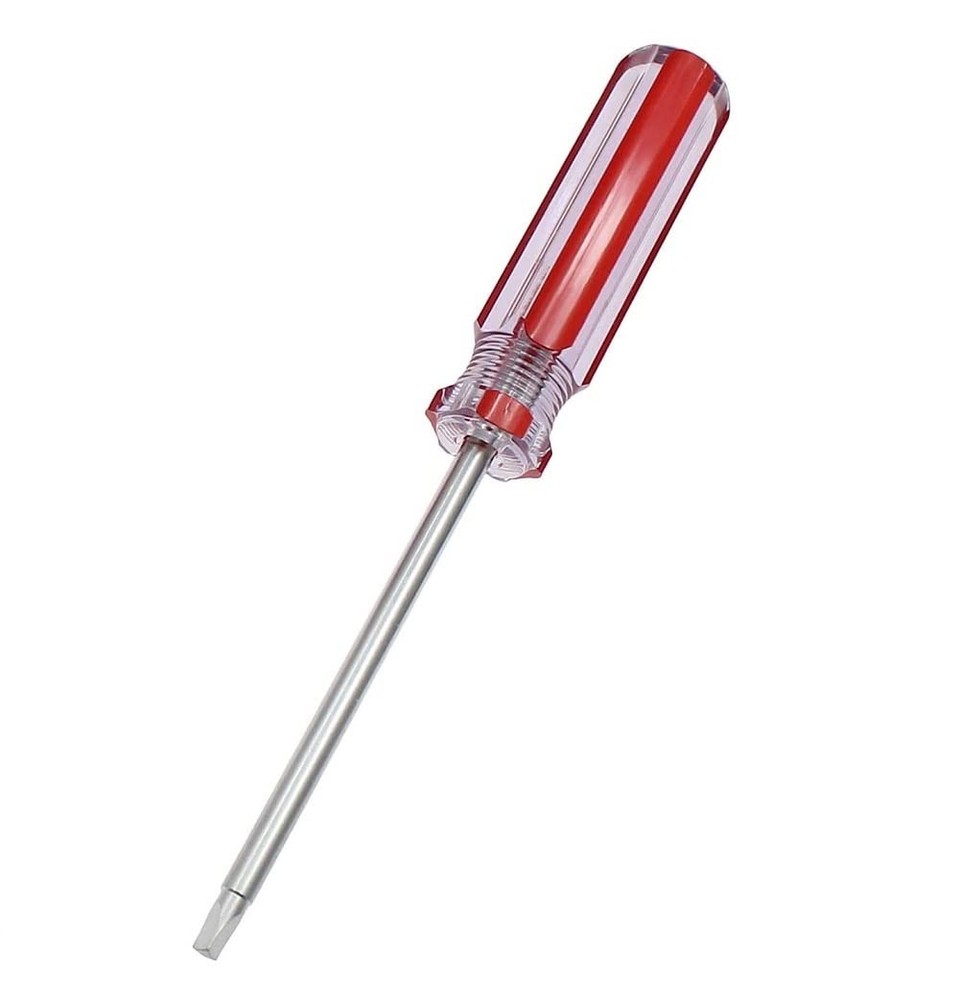 6pcs Triangle Screwdriver Set, Magnetic Bits 1.8mm Red