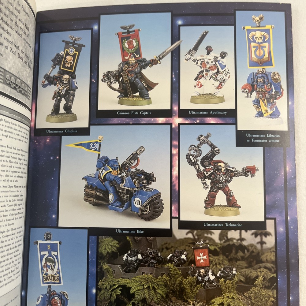 Warhammer 40k Games Workshop 2001 - Codex Space Marines 3rd edition