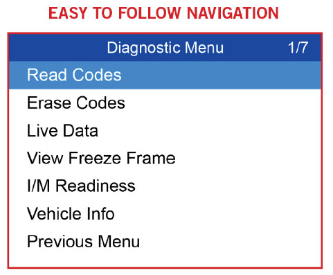 Autel Autolink AL329 (Upgraded AL319) OBD II Code Reader Scanner Diagnostic Tool