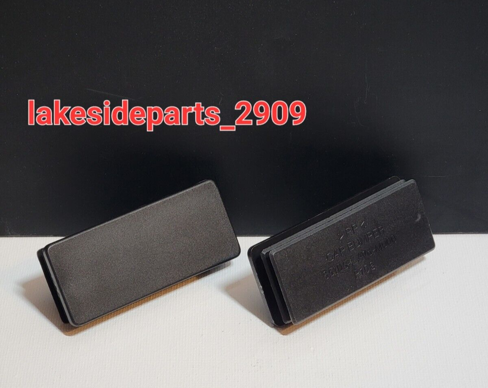 OEM KAWASAKI MULE PRO-MX KAF700 FRONT BUMPER RECTANGLE PLASTIC CAPS 11065-Y044