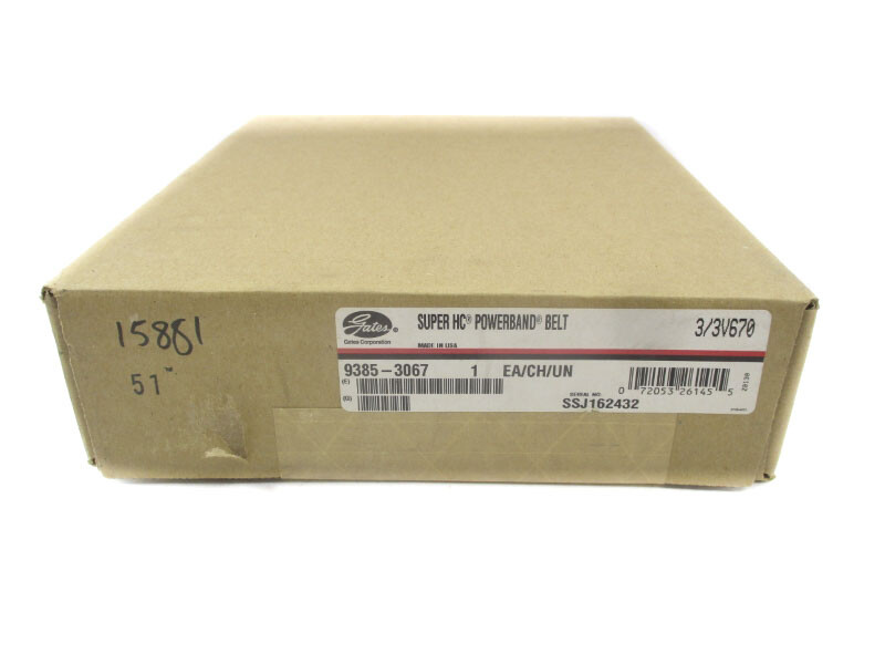 GATES 3/3V670 9385-3067 NSFS