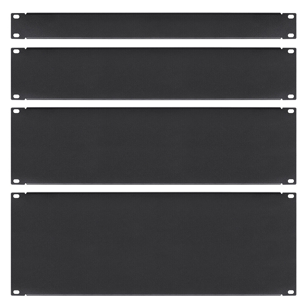 1U-4U Vented/Unvented Blank Rack Mount Panel Spacer 19"Network Server Cabinet