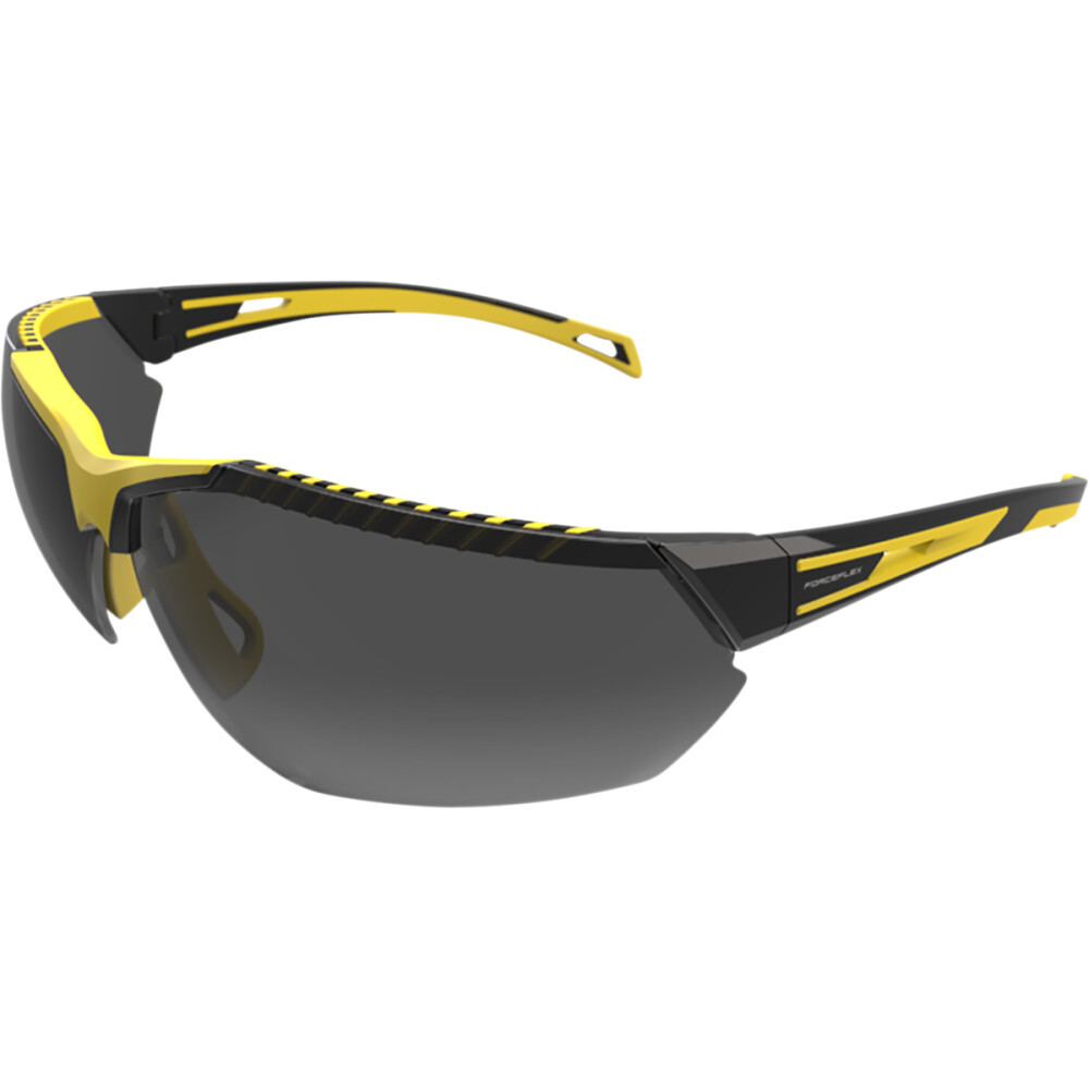 Forceflex FF4 Sunglasses - Black/Yellow - Smoke