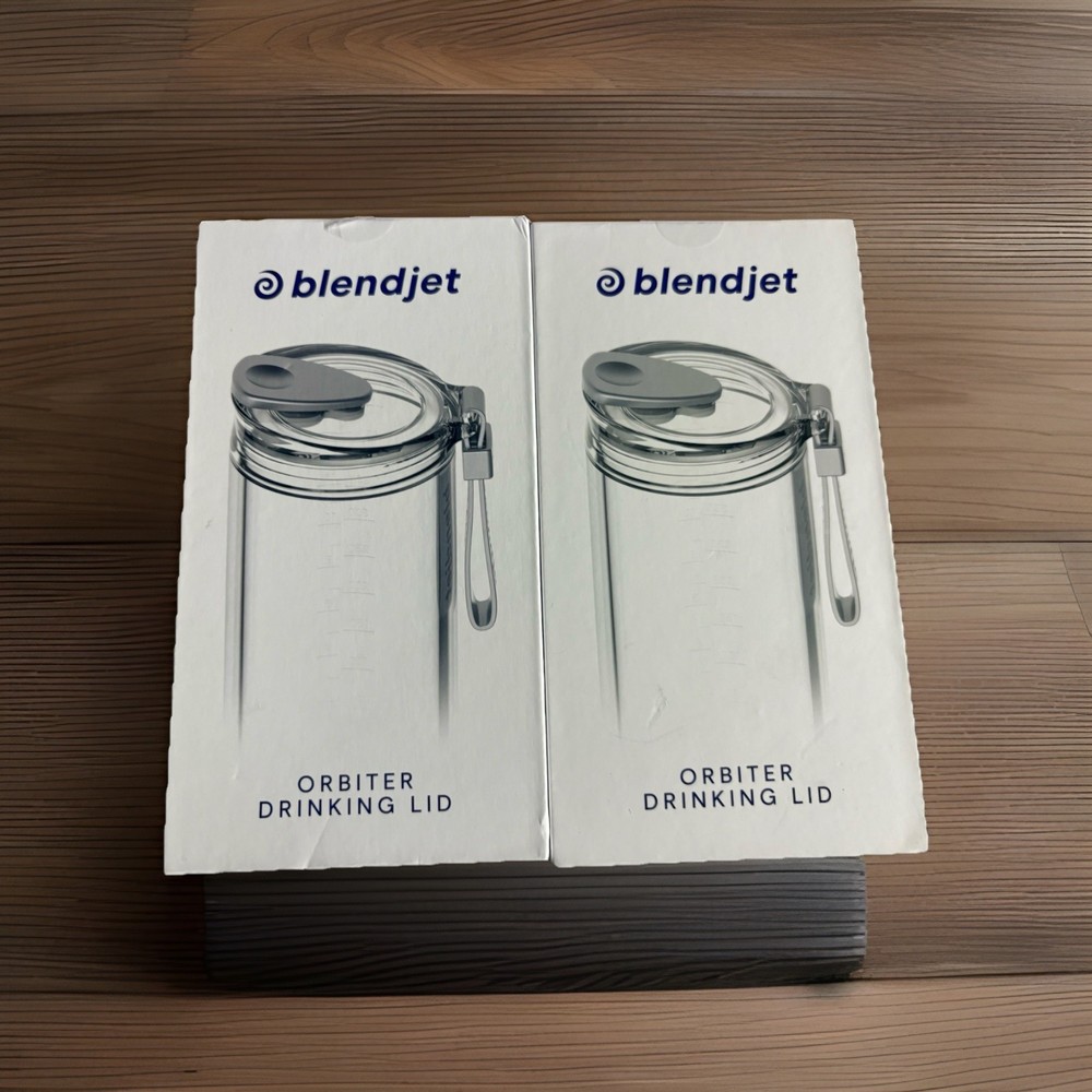 2 Pack Blendjet -  BlendJet 2 Orbiter Drinking Lid, Leak-Proof