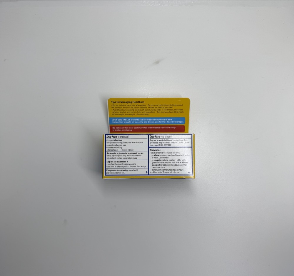 Pepcid AC Maximum Strength Prevents & Relieves Heartburn - 50 Tablets