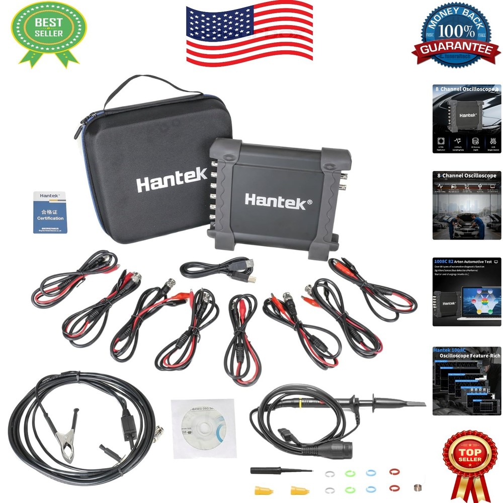 Programmable 8-Channel Digital Oscilloscope for Automotive Diagnostics