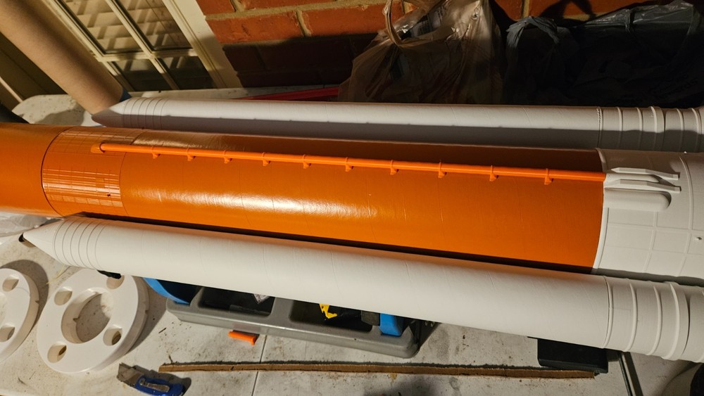 1:60 Scale SLS Parts Kit Flying Model Rocket