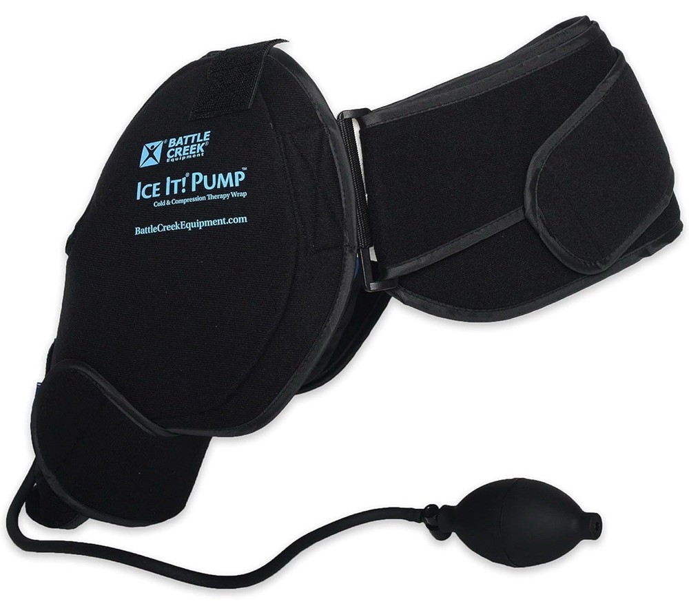 Battle Creek Ice It! Pump Cold & Compression Therapy Wrap Shoulder