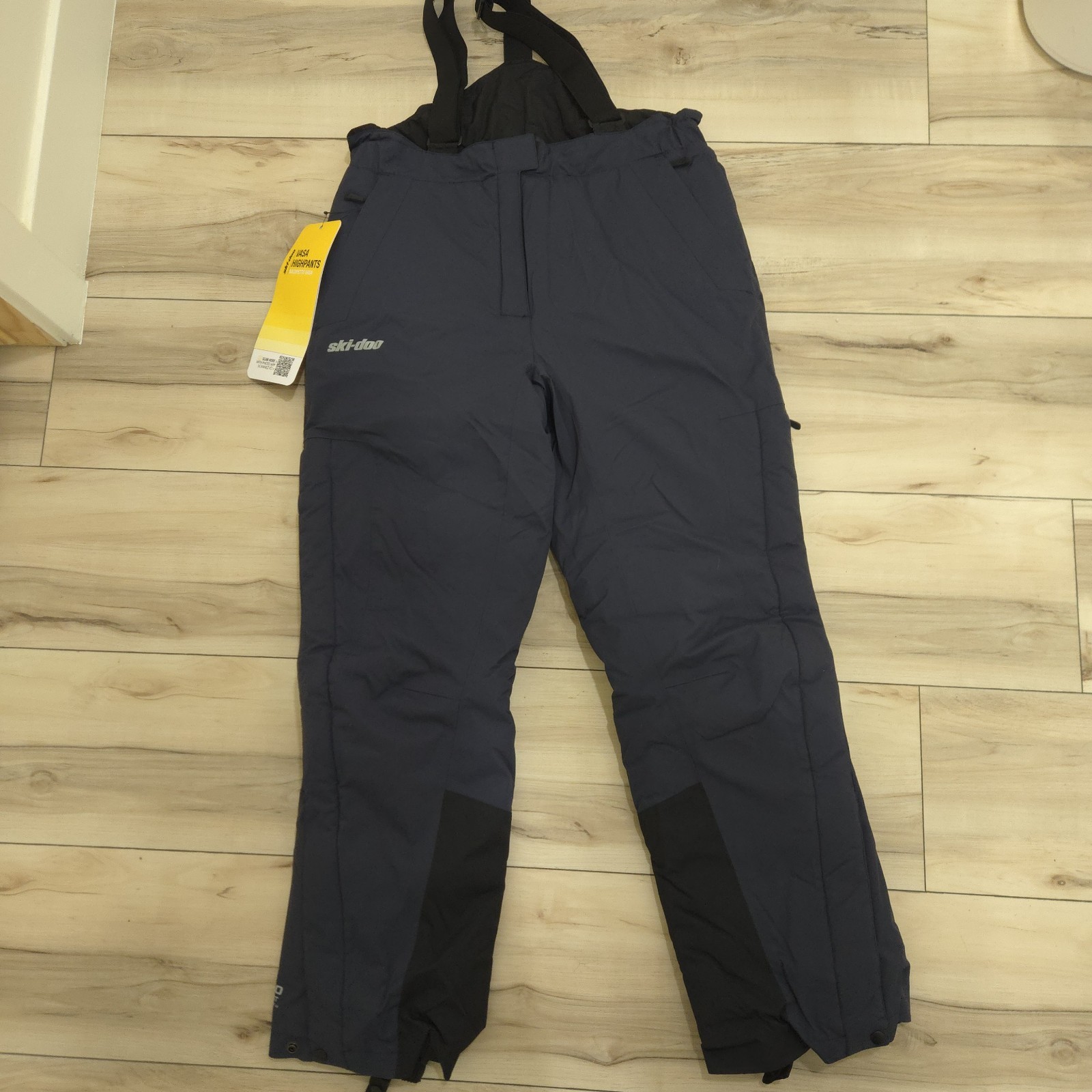 Ski-Doo Womens MEDIUM Dark Navy Vasa Highpants Snowpants Snow MSRP $245 NWT
