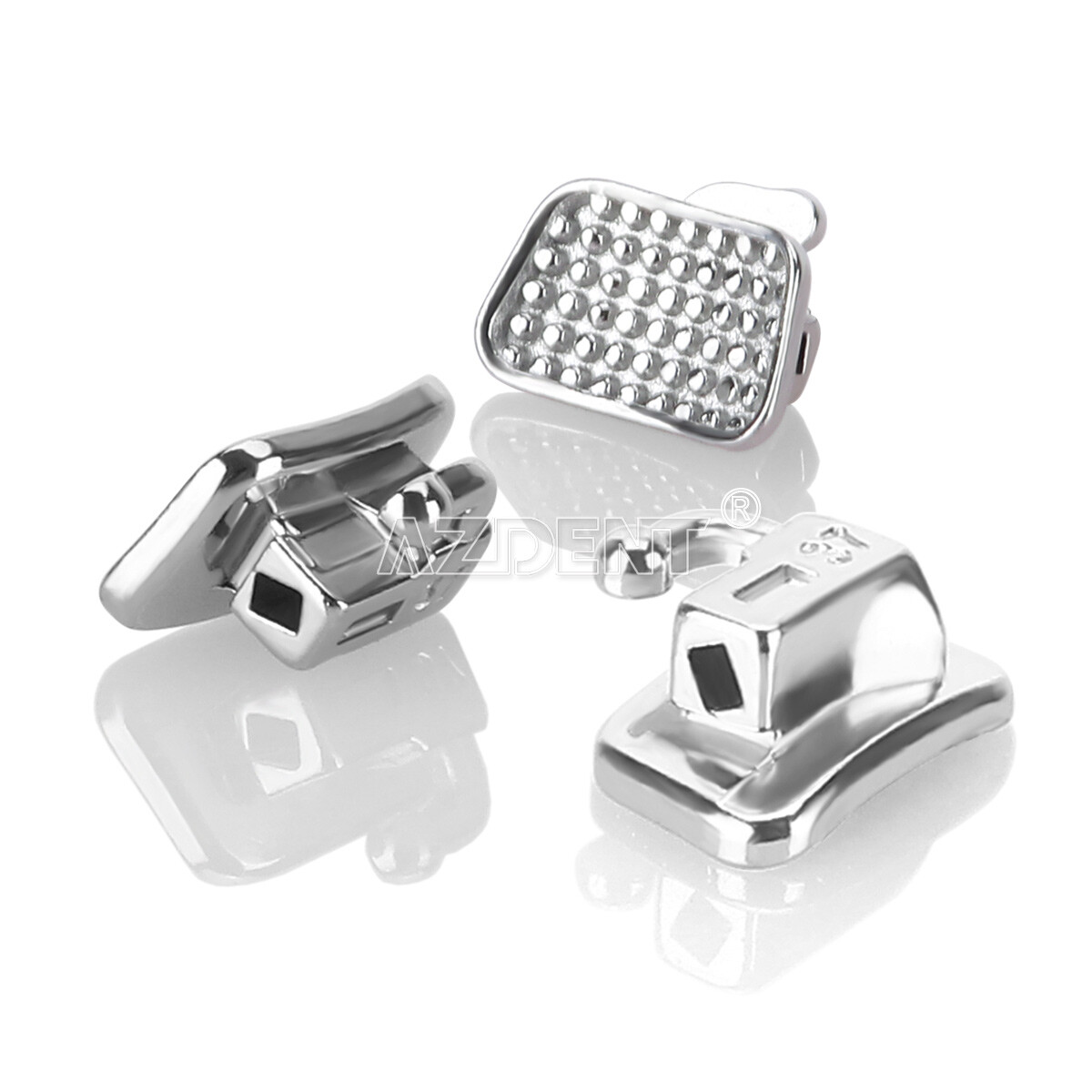 50Sets Dental Orthodontic Buccal Tube 1st 2nd Molar Tube Roth MBT 022/018 AZDENT