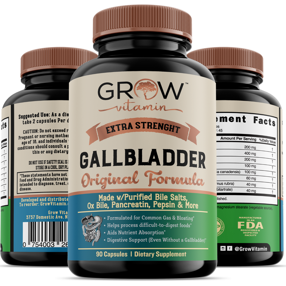 Gallbladder Complete Formula - Organic Gallbladder Stone Cleanse & Sludge Detox