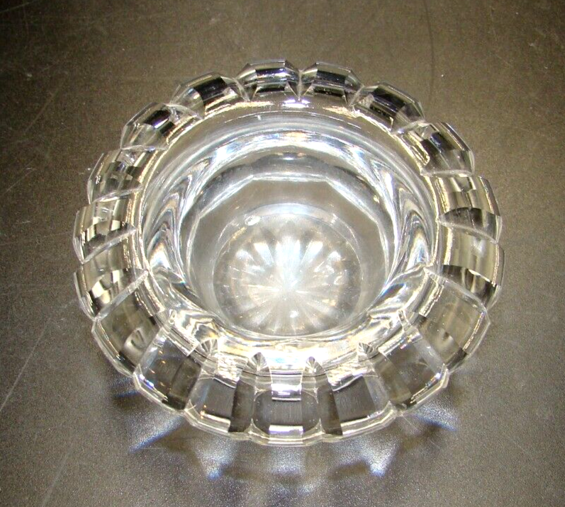 Vintage Cut Glass Open Salt Dip