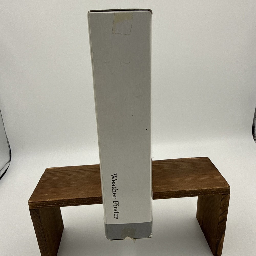 LL Bean Wireless Weather Finder, New / Open Box, Station & Sensor, Atomic Clock