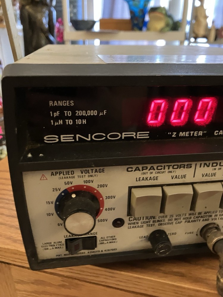 Sencore LC53 Z Meter Capacitor Capacitance Inductor Inductance Analyzer