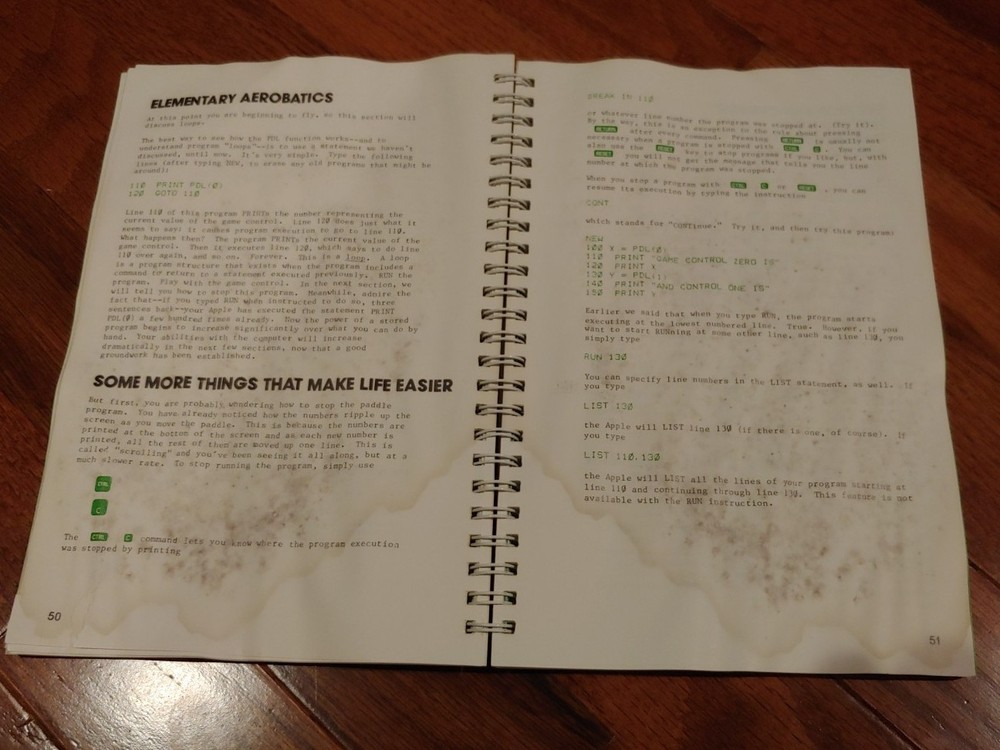The Applesoft Tutorial Original Manual Apple Computer - 1981