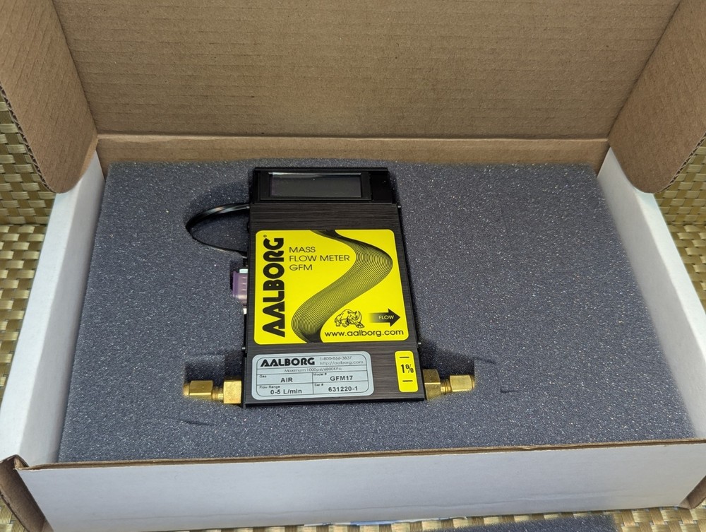 Aalborg Mass Flow Meter GFM17 NEW With Calibration Certificate