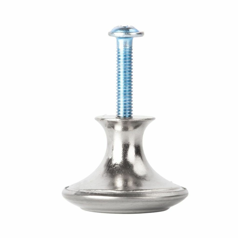 20Pcs Stainless Steel Round Kitchen Cabinet Door Handles Drawer Pulls Knobs