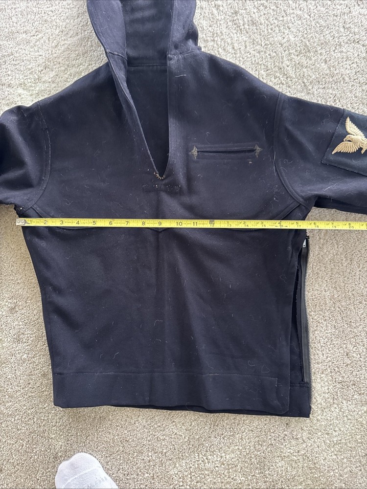 Vintage U.S. Coast Guard Jumper Pullover Uniform Read Tag