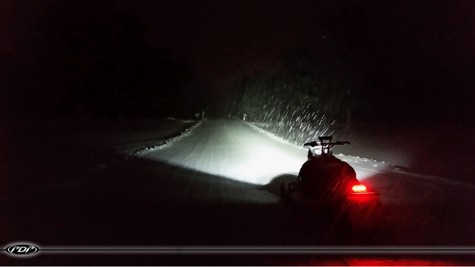 SNOWMOBILE UNIVERSAL LED Auxiliary Light Bar w/Mount and Harness