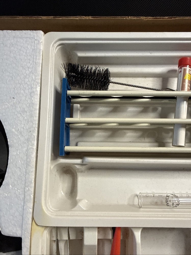 Sears Golden Science Microscope Set In Original Box Vintage