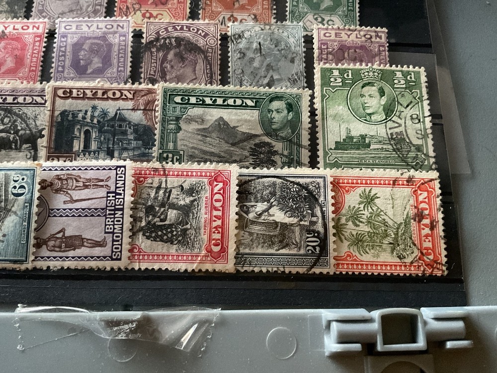Ceylon used stamps B1314