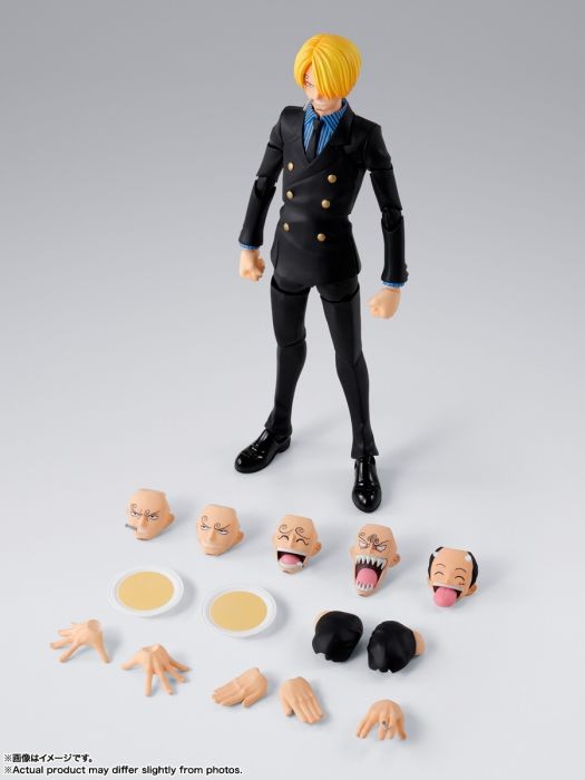 Bandai S.H.Figuarts SHF Action Figure Sanji -ROMANCE DAWN- (One Piece)