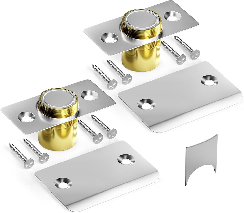 Silent Ball Catch, Adjustable Strong Magnet Door Catch，Using Noise Free, Replaci