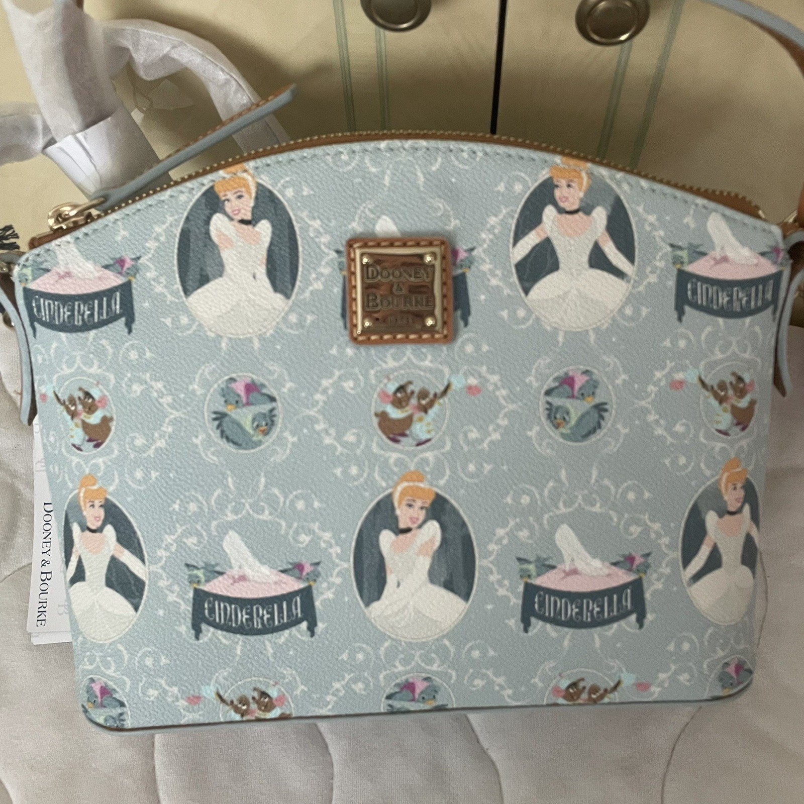Disney Dooney & Bourke Cinderella 75th Anniversary Crossbody Bag NWT