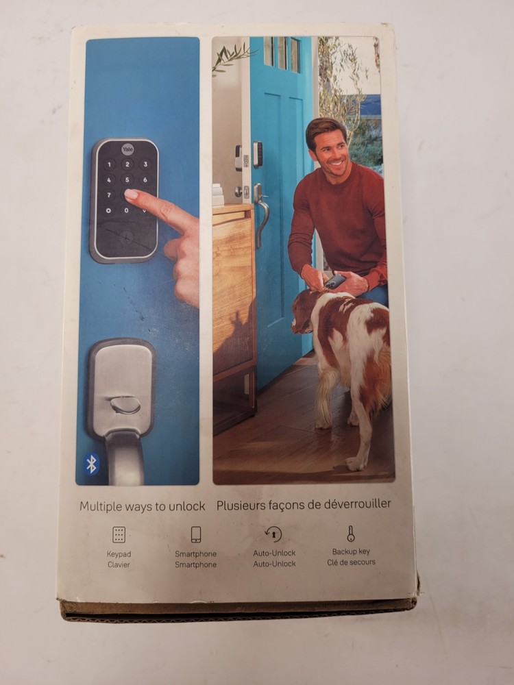 Yale Assure Lock 2 Satin Nickel Smart Bluetooth Touchscreen Keypad Deadbolt