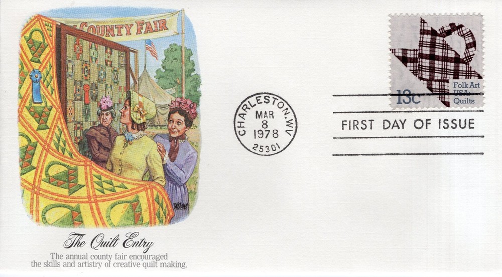 COUNTY FAIR - THE QUILT ENTRY - 1978 - FW489