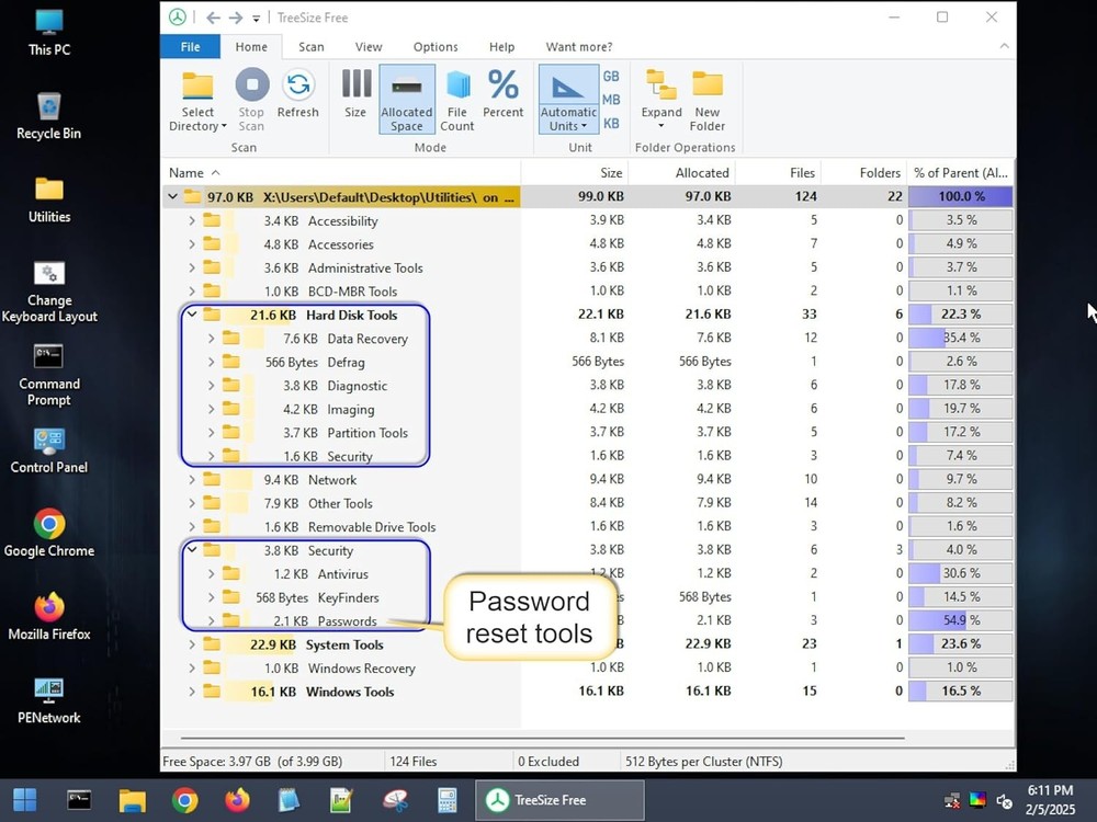 Computer IT Repair Bootable USB Flash Drive – Antivirus, Data Recovery & Pass...