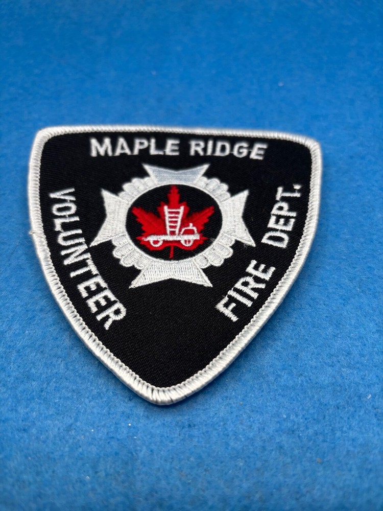 Canadian Emergency Shoulder Fire Dept Maple Ridge