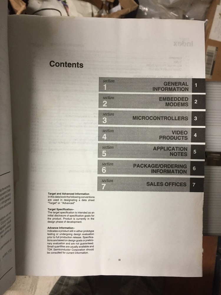 Data Book = TDK Embedded Modems for Communication Solutions Semiconductor 1994 =