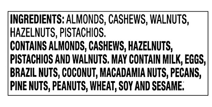 bettergoods Raw Mixed Nuts, 10 oz Tub
