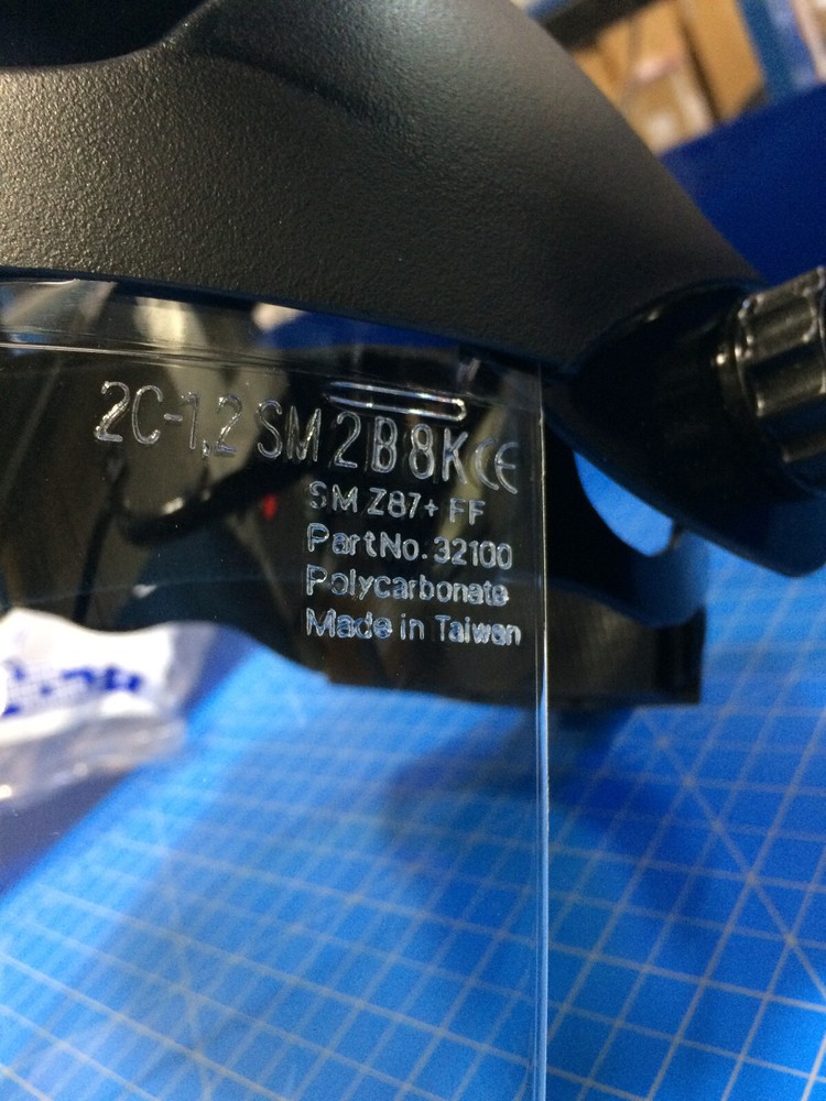 S32010 Sellstrom Anti-Fog Faceshield