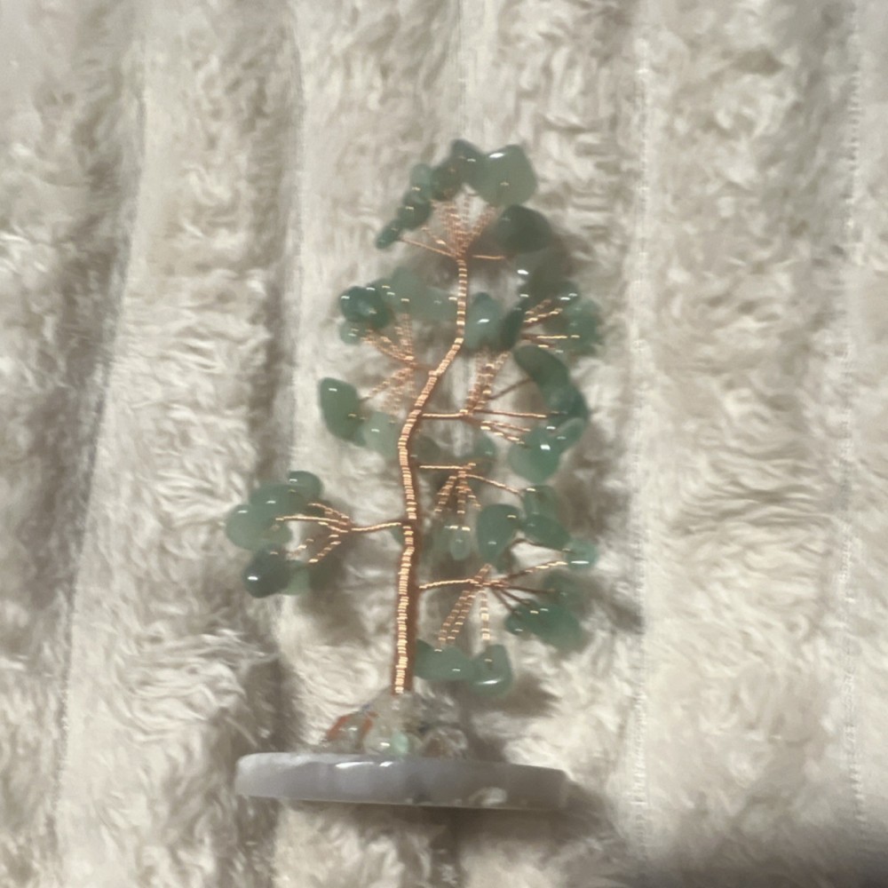 Assorted Crystal & Mineral Decor Lot - Geodes, Clusters, Wire Tree