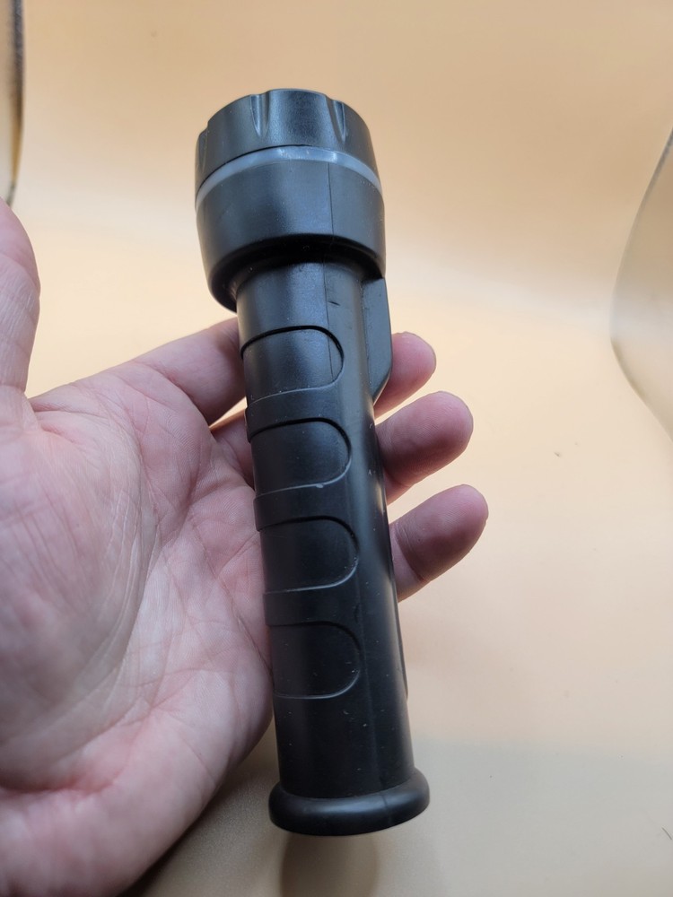Black Flashlight Hiking Camping Outdoors