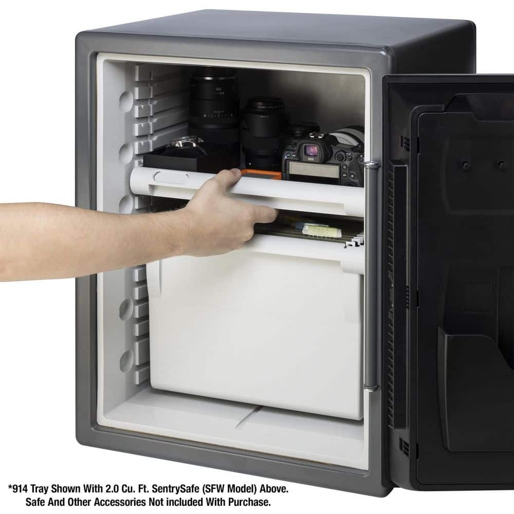 SentrySafe Tray Insert Accessory, 1.6&2.0 cu. ft. Fireproof &Waterproof Safes