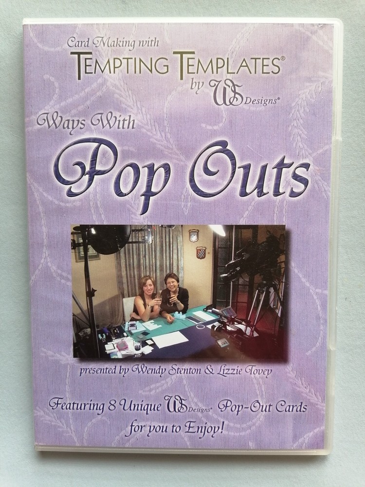 WAYS WITH POP OUTS DVD, Cardmaking with Tempting Templates