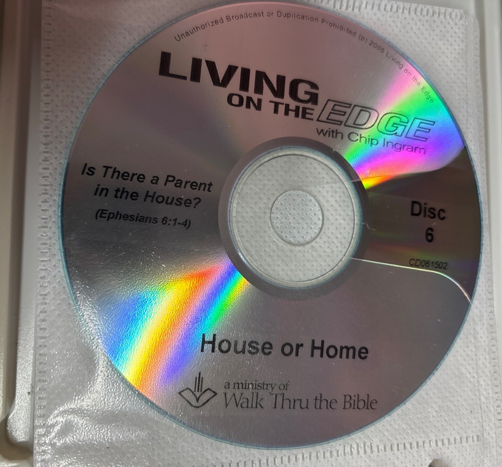 Chip Ingram House Or Home Eight Essentials Audio CD Teaching CD