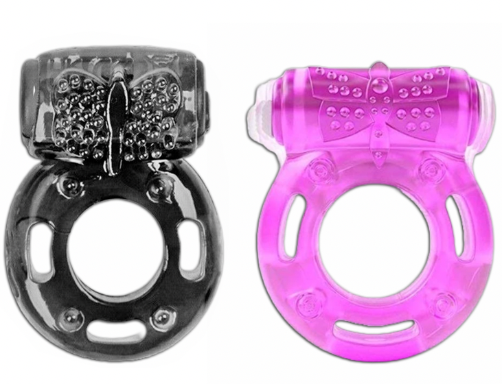 Male Vibrating Cock Ring Waterproof Penis Vibrator Couple Sex-Toy Clit Orgasm