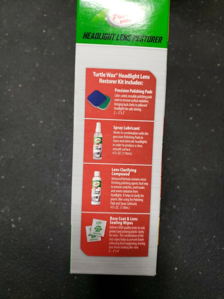 Turtle Wax Headlight Lens Restorer 1 pk