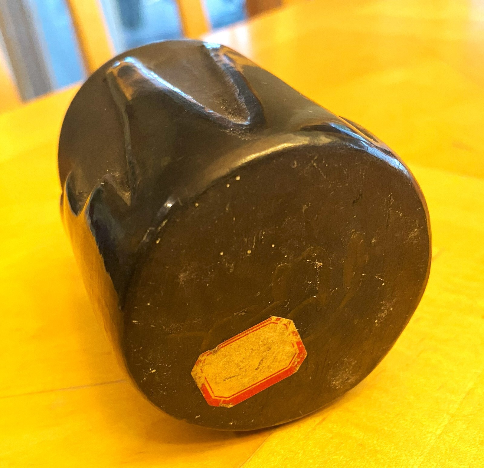 Antique Pueblo Native American Blackware Bowl Signed Rose Gonzalez