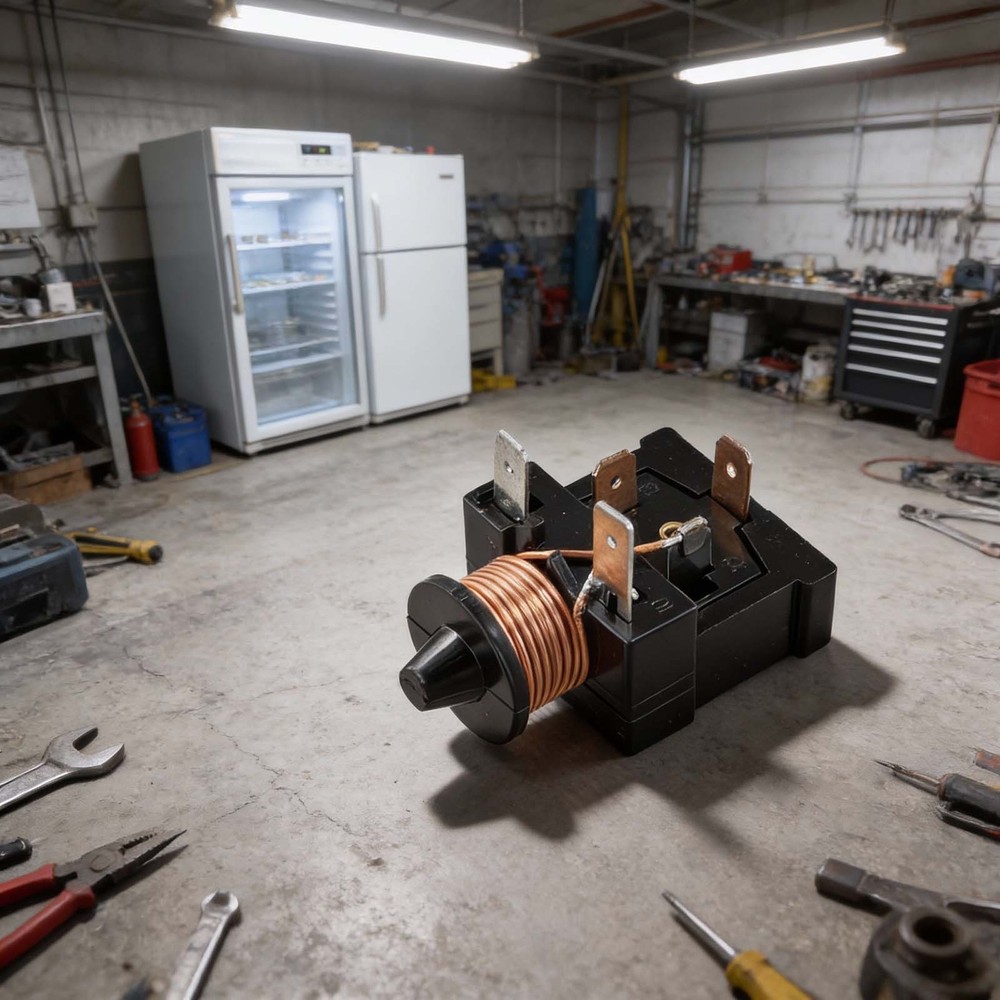 CTC 375W Refrigerator Compressor Start Relay 110V 220V 4PIN Energy Efficient