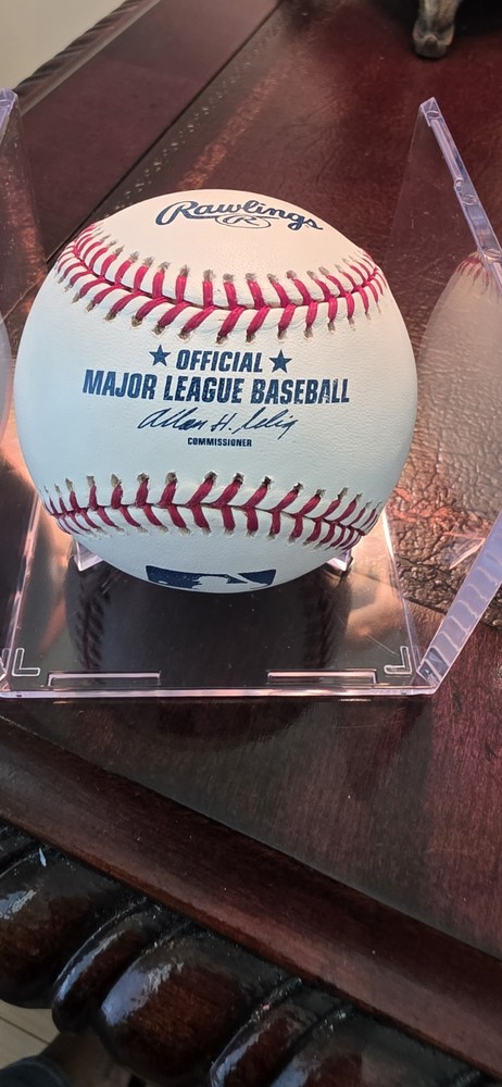 Glendon Rusch #33 signed baseball