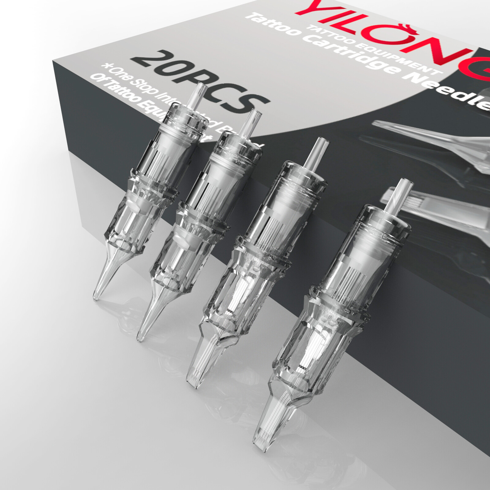 20-100Pcs Mixed Professional Sterile Tattoo Cartridge Needle Individual Package